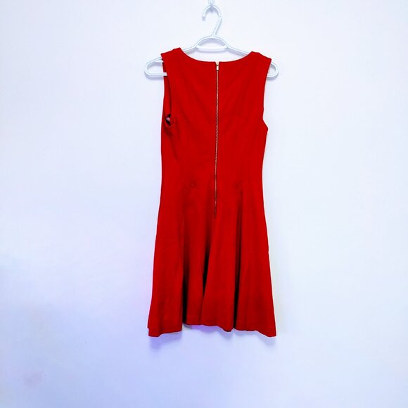 Banana Republic Red V-Neck Dress – Worn Once - Picture 3 of 3